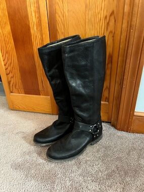 Frye Phillip Harness Tall Boots